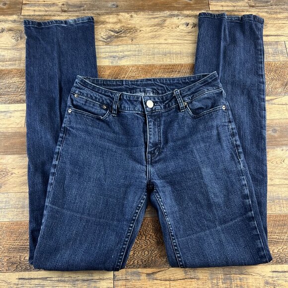 Tallwater Womens Jeans Slim Boot Dark Wash Mid Rise Size 10 - Picture 2 of 8